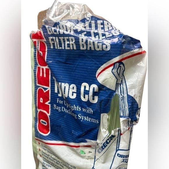 Oreck Type CC Upright Vacuum Cleaner Bags Hypo Allergenic 8 Count New In Bag - Picture 4 of 4